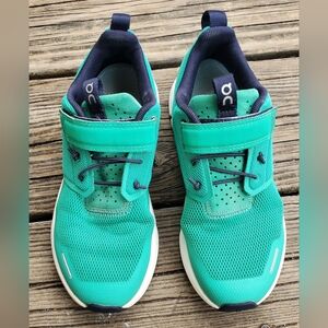 On Running Kids' Green Athletic Shoes